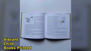 Sezione di stampa del libro per bambini cucita con custodia